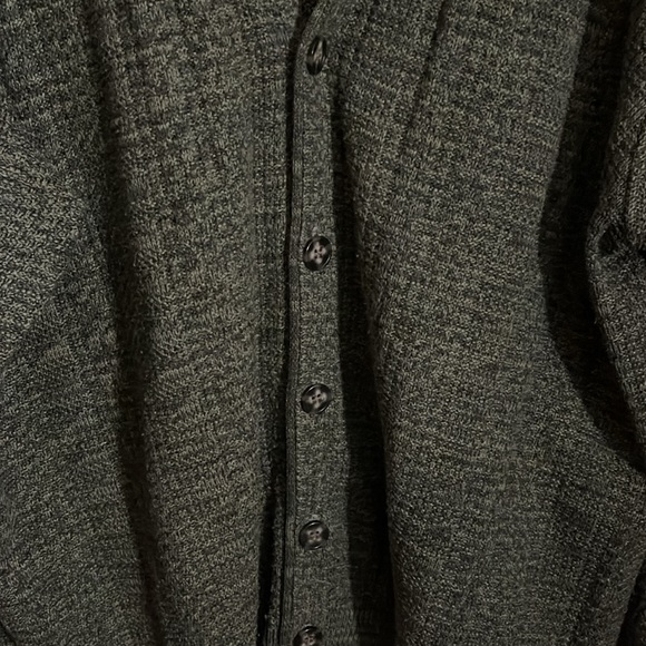 Comfy grampa sweater 90’s buttons pockets - Picture 2 of 4